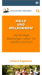 Mobile Screenshot of kanuverleih-oberlahn.de